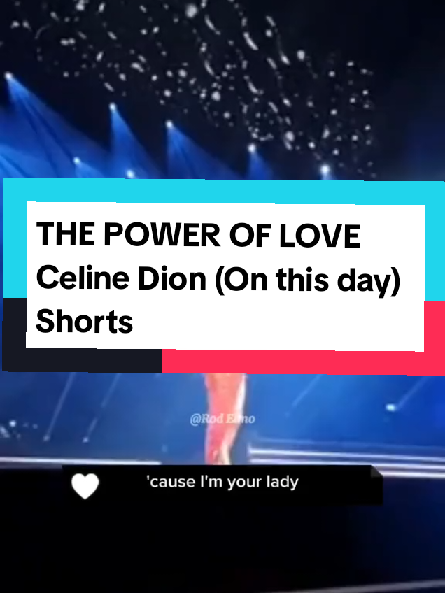 #onthisday The Power Of Love - Celine Dion #fyp #viral #CapCut #lyrics 