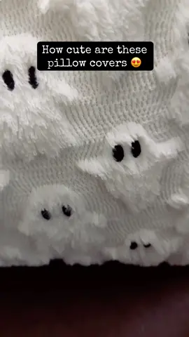 Their so soft and so cute 🥹👻  #throwpillows #homedecor #interiordesign #decorhacks #cozyhome