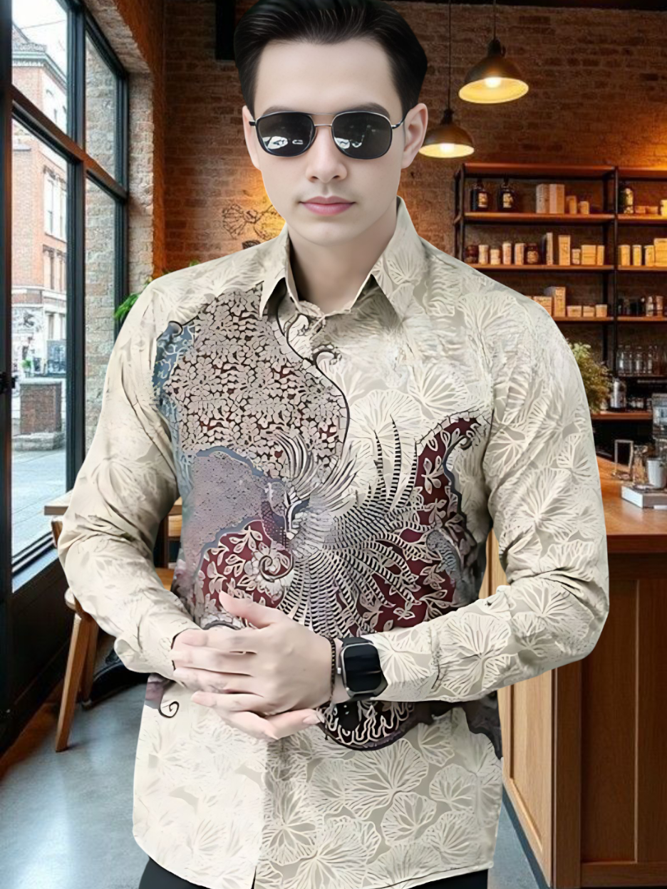 Kemeja Batik Pria Premium Model Slimfit Lapis Furing #batikpria #batikprialapisfuring #batikslimfitpremium #kemejabatik #batikslimfit 