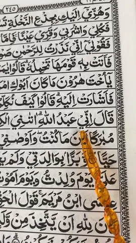 Surah Maryam 30-33 #alquran 
