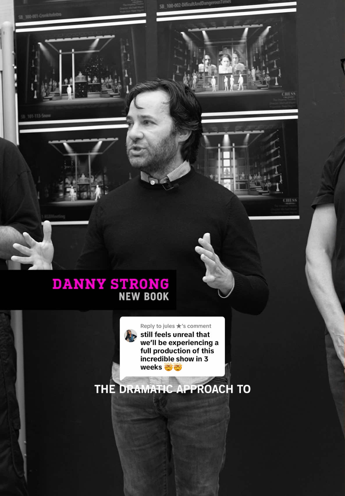 Replying to @jules ★ Danny Strong is raising the stakes♟️  #chessbway #dannystrong #musicals #musicaltheatre #chessmusical #broadway 