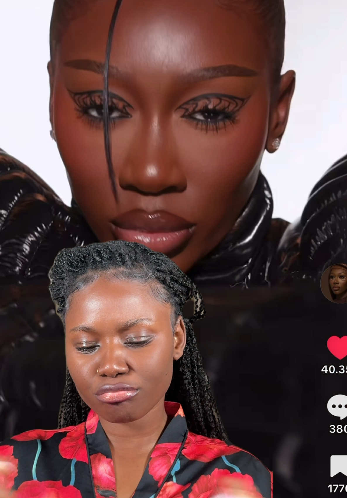 Make-up Transition Ib: @Vanessa Gyimah @JAMES #makeuptransition #makeup #makeupchallenge #transitiontrend #transitionchallenge  
