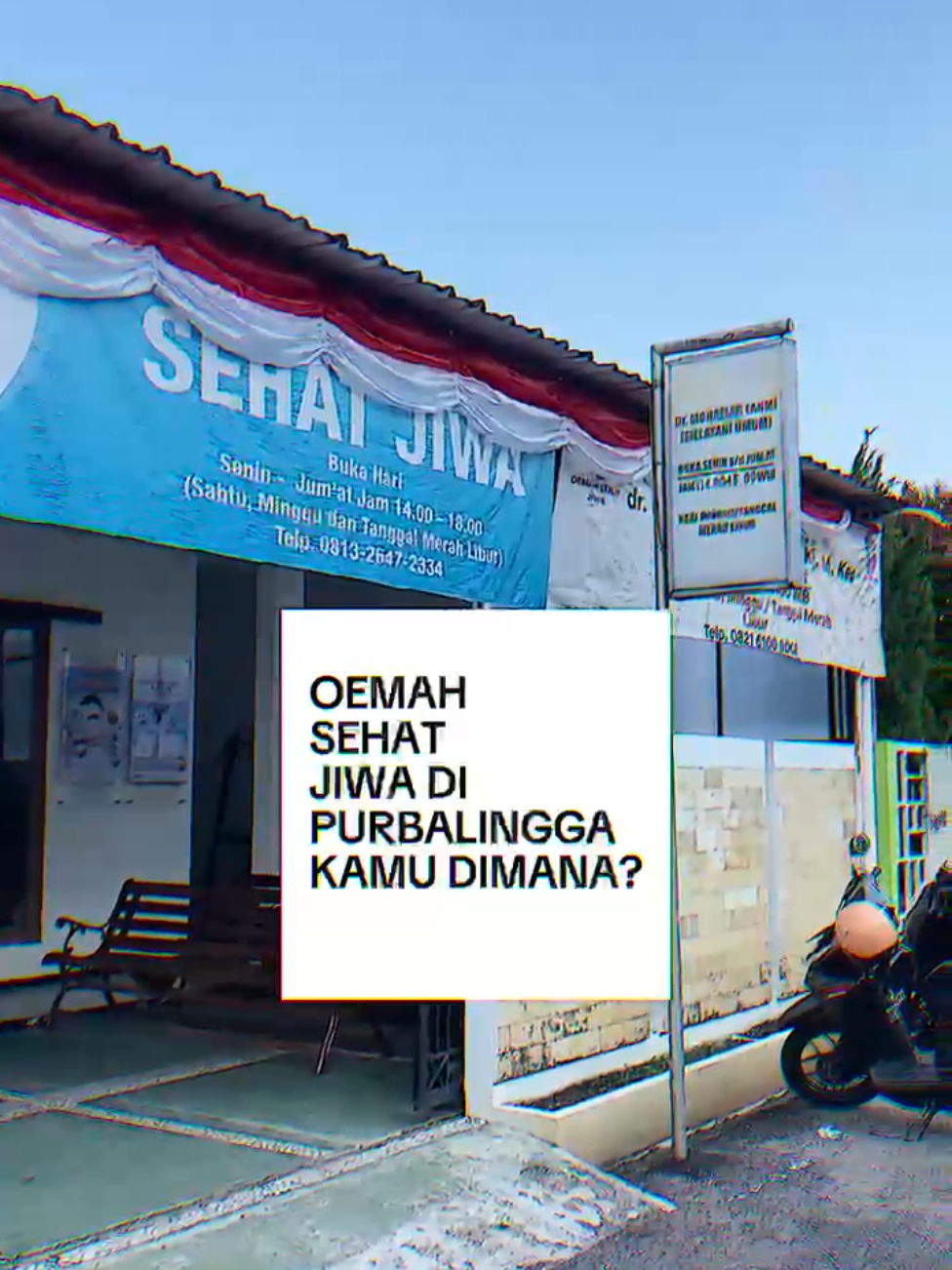 Oemah Sehat Jiwa di Purbalingga 💙 Kamu dimana, sayang? 🥺📍😂 #OemahSehatJiwa #psikiaterpurbalingga  #drFahmi #Purbalingga #KesehatanMental