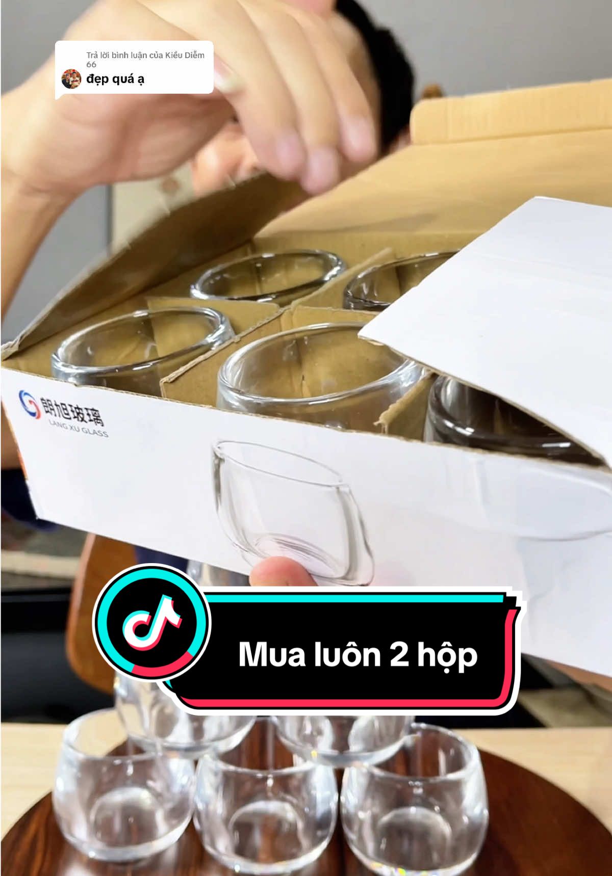 Trả lời @Kiều Diễm 66 dạ đẹp mà rẻ ạ. Bộ cốc thuỷ tinh cao cấp. Cốc trà thuỷ tinh. #thuongthattha #cocthuytinh #cocuongtra #cocthuytinhdep #lyuongtrathuytinh 