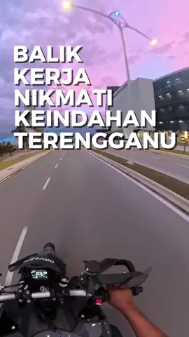 Balik kerja stress ❌ Balik kerja healing ✅ #drawbridgeterengganu #terengganu #insta360 #ganukite 