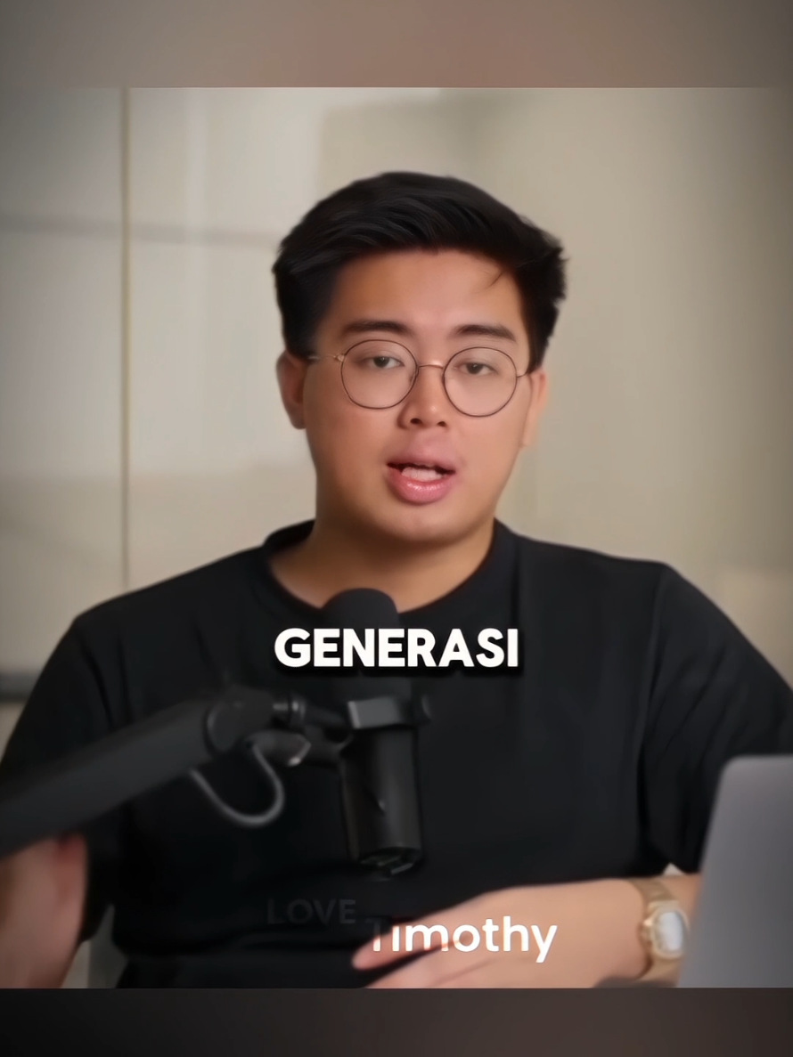 Saya Ingin Mengubah Generasi, Bukan Diingat Sebagai Orang Kaya. #timothyronald