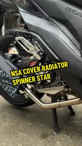 NSA COVER RADIATOR SPINNER STAR 🔥 @NSA PERFORMANCE PH #nsaradiatorcover #nsaperformance #radiatorcover #hondaclick #radiatorspiner 