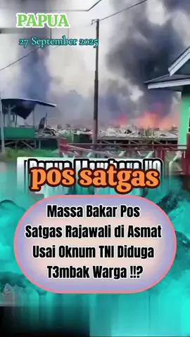 Papua pagi tadi.. #papua #viral #trending #fyp 
