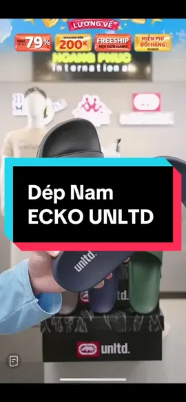 ❤️‍🔥❤️‍🔥❤️‍🔥Dép nam ECKO UNLTD đã restock full size 39 - 44✌🏻Anh em lần trc hỏi thì mau zô giỏ hàng check đc 💰2xx đặt luôn nhaaa❤️‍🔥❤️‍🔥❤️‍🔥 #hoangphucinternational #eckounltd #anh201023 #dépquaingang #dépnam 
