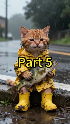 Kitten Cares for Daddy part 5#cat #orangecat #fyp 