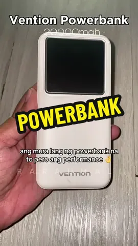 Affordable powerbank from vention! #powerbank #powerbankviral #powerbankmurah 