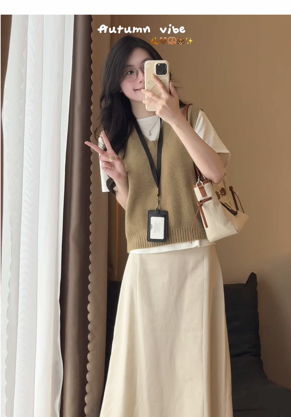 Mãi mê tone be nâu 🤎🥨🥐🍂🍂✨#jacket #xuhuongtiktok #aolen #outfitideas #viral 