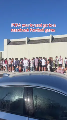 Yeah we aren’t getting in #razorbackfootball #uark #arkansas #college 