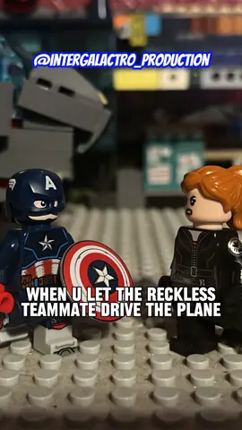 It's been awhile since Hawkeye returned to the Avengers, so they decided to let him retest fly the Quinjet... Oh boy 😱😂🦸‍♂️ #legotiktok #legomarvel #funny #avengers #fypシ 