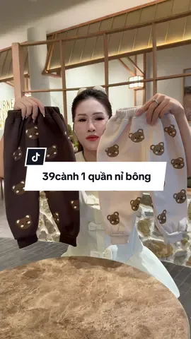 39canh một quần nỉ bông ấm thế này cho bé yêu ạ #shopmelalalyreview #shopmelalalyly #melalalyly #bonichobe #quannichobe 