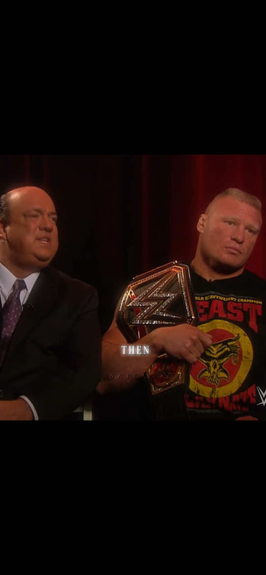 Brock Lesnar and Paul Heyman Now & Then ❤️‍🔥 #WWE #brocklesnar #viral #fyyyyyyyyyyyyyyyy #foryou 