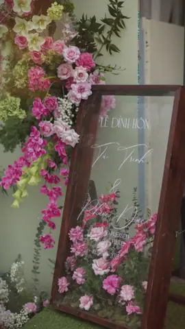 🌷 “Ngày mình nên duyên…” #WeddingDecor #giatien #TrangTriCuoi #fyp #xh 