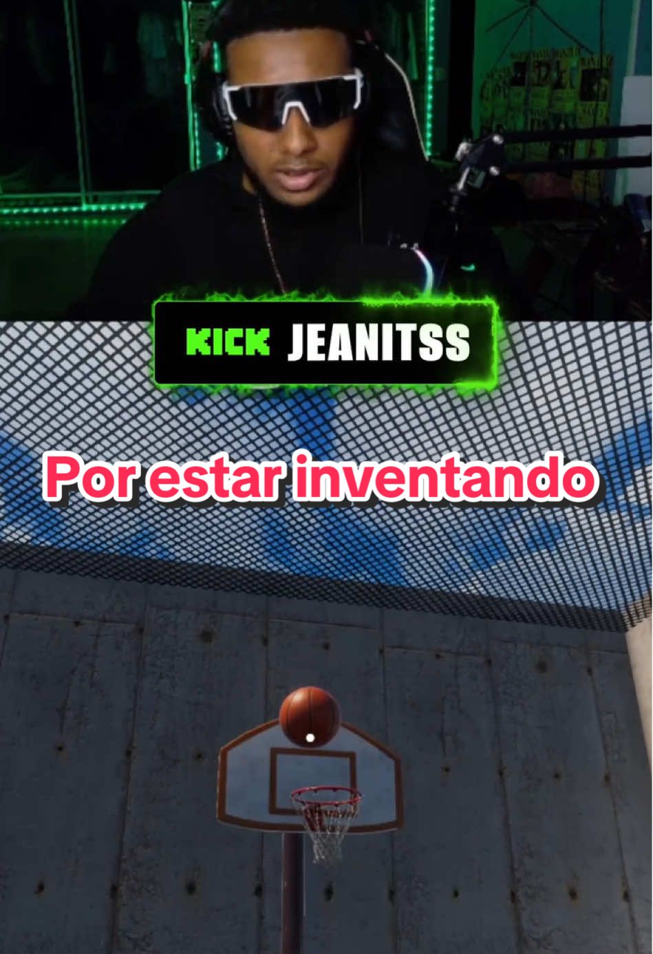 No tiene que inventar 😡#basquet #baloncesto #simulator #fyp #humor 