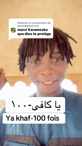 Réponse à @bayini@gmail.com 