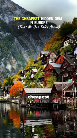 Forget overpriced Paris and overcrowded Rome. 🤩 There’s a small village in Europe that looks like a fairytale, but costs less than a weekend in London. Watch till the end to find out where it is. Write «GO» in the comments if you want to have a budget rest there