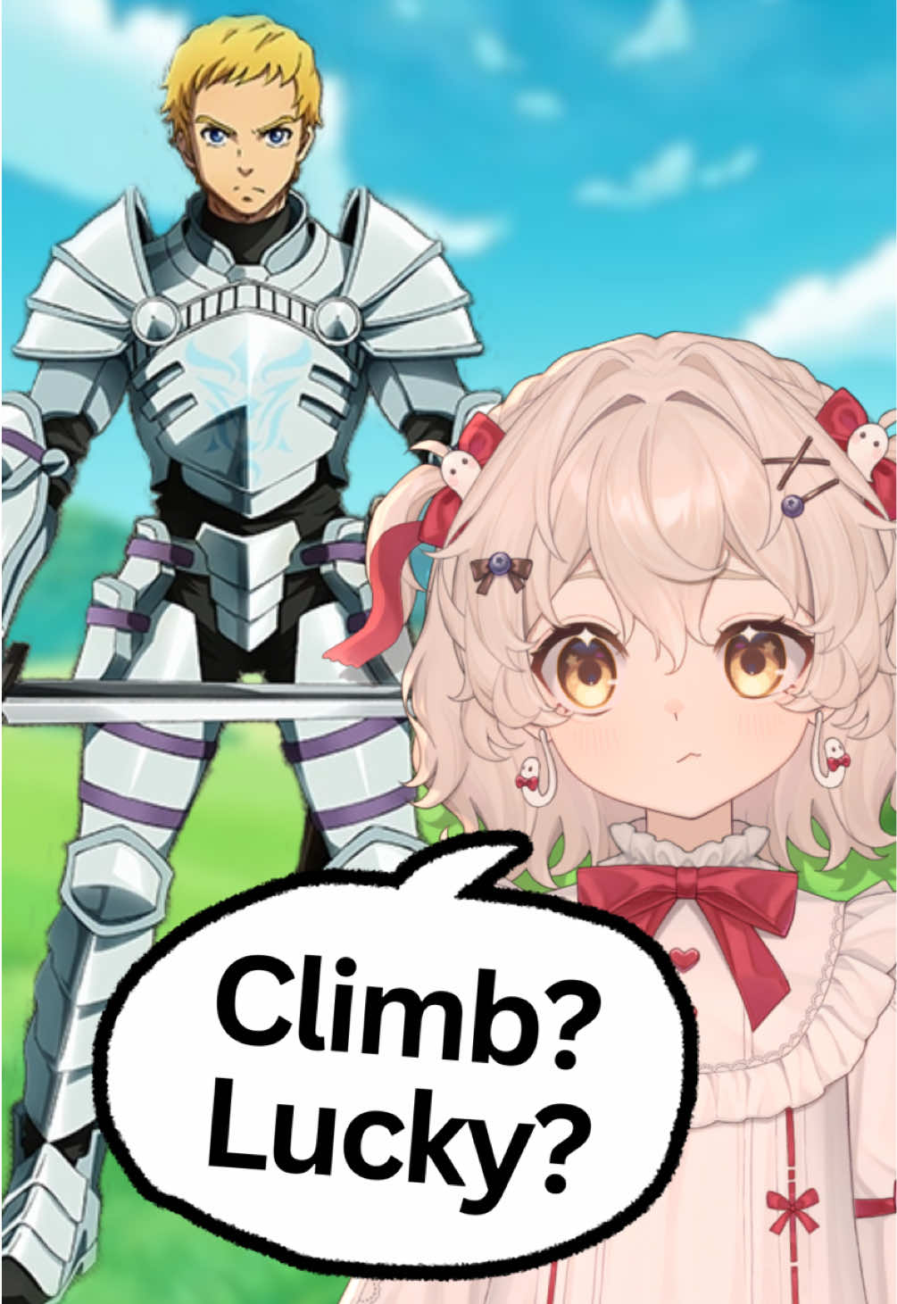 Climb is LUCKY‼️🍀 . #overlord #streamer #climb #funny #streamer  . Man, I really don't know why people think Climb is miserable. Isn't he lucky ending up with Princess Renner? I wanna be in Climb's position ngl.  but yea, if you enjoyed this funny moment of me on stream I hope you can come by and watch my other relatable and humorous storytelling. I am a streamer and I edit my own shorts while being a VTuber!