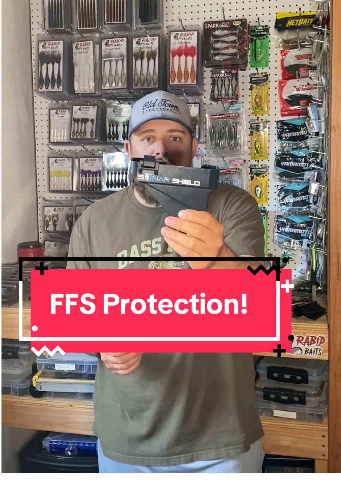 Protect your transducer! Don’t take the risk of losing thousands of dollars!  @Sonar Shield  #fishing #protection #ffs #forwardfacingsonar #livescope 