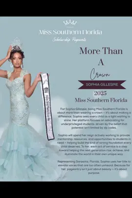 Help support your 2025 Miss Southern Florida Queen Sophia Gillespie along with her other pageant Queens with Operation Christmas Child @misssouthernflorida @Jaiden Bartlett @brittanyleecroy 