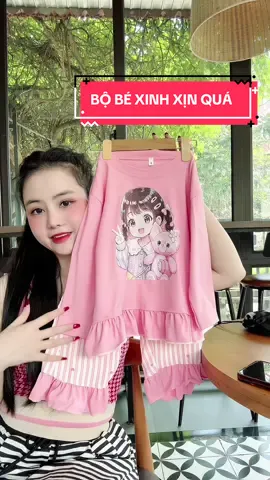 Bộ bé xinh iuuu của các mẹ đây rồi #bobe #bobegai #thoitrangtreem #viral #maccungthuy 