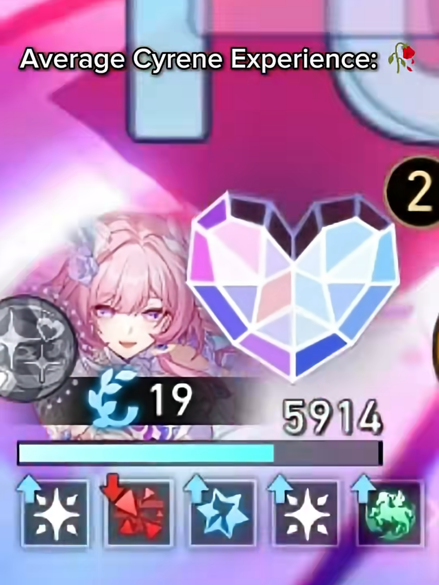 Quá trình nạp Icon Tuyệt kĩ của Cyrene (tại E0) bản rõ  Cre: Belle'sBells #hsredit #hsrgameplay #cyrenegameplay #cyreneicon #hsrnews #trending #cyrene #honkaistarrail #hsr