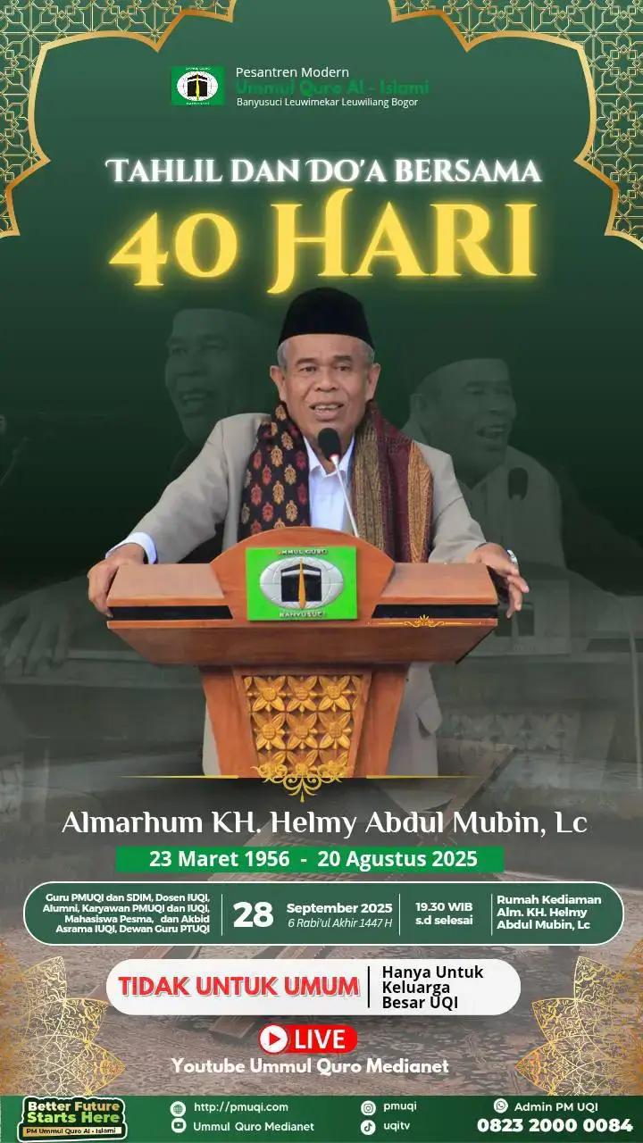 Ampun maaf lahir batin minta rela ridho 🙏 Mudah-mudahan Berkat Guru2 Kita Sekeluargaan DiAmpuni Segala Dosa Dzohir Dan Bathin,Seumur Hidup Qa'bul Segala Hajat,Selamat Dunia Akhirat,Mati Dalam Keadaan Ber Iman Husnul Khatimah Dan Masuk Surga Bighoiri Hisaab,Mudahan2 Kita Semua Dapat Berkumpul,Mendapatkan Syafa'at Beliau,Di Dunia Dan Akhirat,Aamiinnn Aamiinn Aamiinn Minta RelaMinta Halal,Minta Ridho Ulun Punn Dunia Akhirat #abahguruzuhdi #abahgurubanjarindah #abahgurusekumpul  #khhelmyabdulmubinlc  #pmuqi 