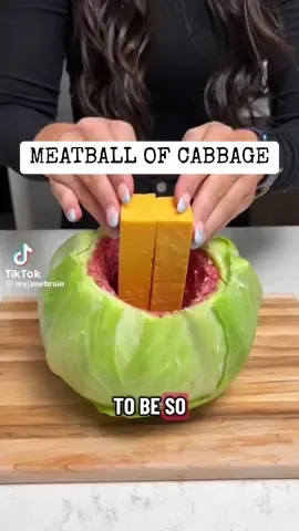 Ever wanted a ball of meat inside a ball of cabbage inside another ball of meat? @myjanebrain has you covered! #react #reaction #reactions #british #america 
