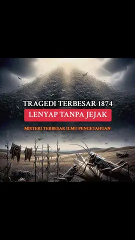 Fakta ini menceritakan tentang tragedi belalang Rocky Mountain (Rocky Mountain Locust) di Amerika Serikat pada tahun 1874. ​Berikut ringkasan poin-poin utamanya: ​Peristiwa: Pada tahun 1874, langit Amerika menjadi gelap gulita seolah malam karena tertutup oleh jutaan belalang Rocky Mountain Locust yang menghalangi sinar matahari. ​Dampak Kerusakan: Kawanan belalang ini sangat merusak. Mereka melahap gandum, jagung, bahkan sampai kain yang sedang dijemur, menyebabkan jutaan orang dilanda kelaparan. ​Skala Kawanan: Kawanan belalang ini membentang sepanjang ribuan kilometer dengan berat total setara miliaran ton, menjadikannya salah satu tragedi pertanian terbesar dalam sejarah. ​Kepunahan Misterius: Yang paling mencengangkan, hanya beberapa dekade setelah peristiwa dahsyat itu, spesies belalang perusak ini lenyap tanpa jejak (punah) dengan sangat cepat. ​Status Saat Ini: Bagaimana makhluk sebesar itu bisa punah begitu cepat masih menjadi misteri besar bagi ilmu pengetahuan hingga saat ini. #belalangpenuhmisteri  #tragedirockymountain  #wabahterbesarsejarah  #faktaalammengejutkan  #foryoupage 