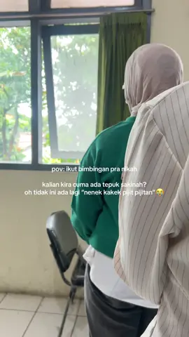 banyak bgt yelyelnya😭 #kua #pranikah #tepuksakinah 