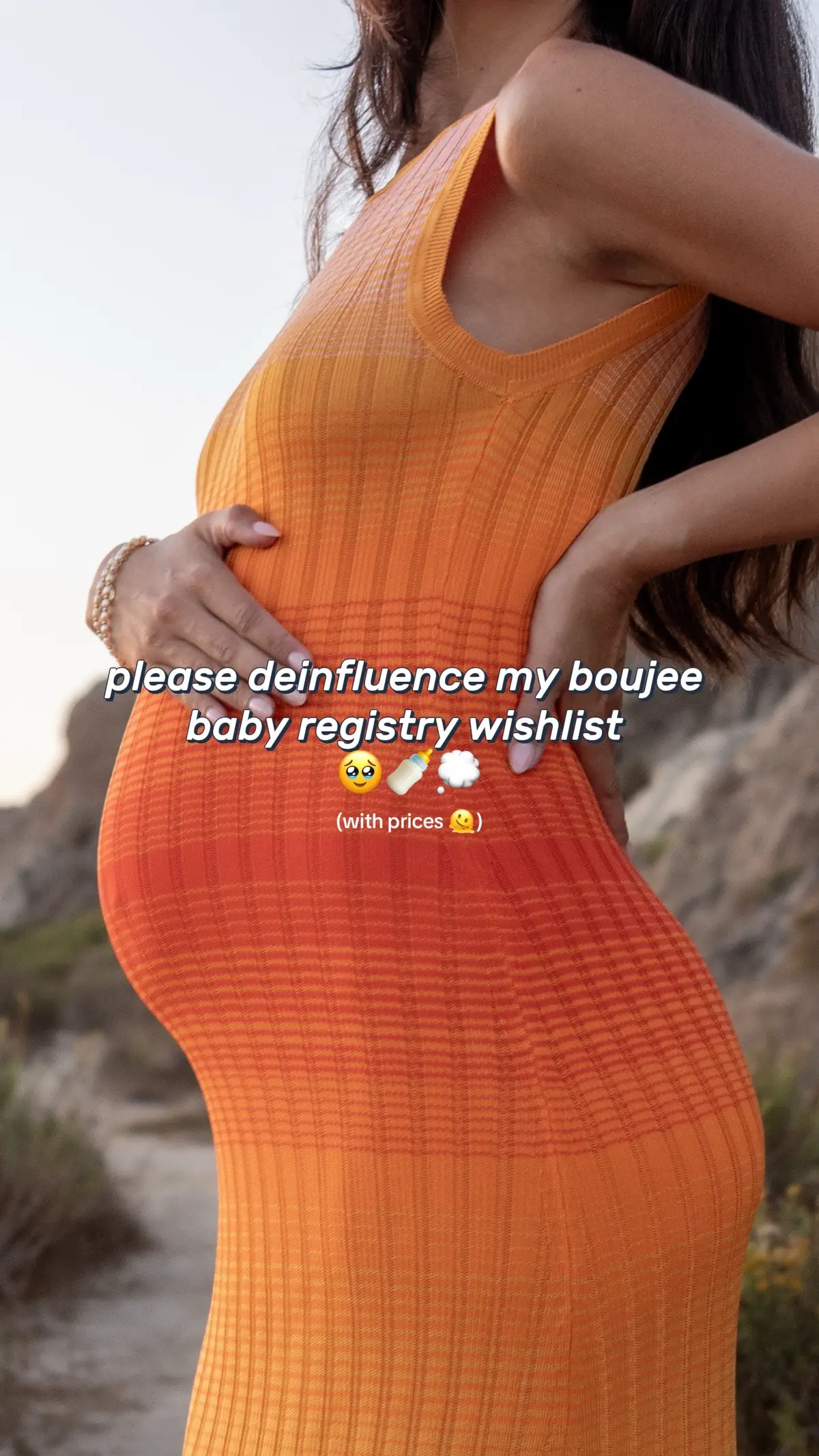 pls deinfluence my boujee baby registry wishlist 👶🏼🍼 Bugaboo Fox 5 Renew SNOO  Solly Baby wrap Coterie diapers  Nanit baby Monitor Magnetic Me onesies Hatch Rest Go #babyregistry #babyshower #babylist
