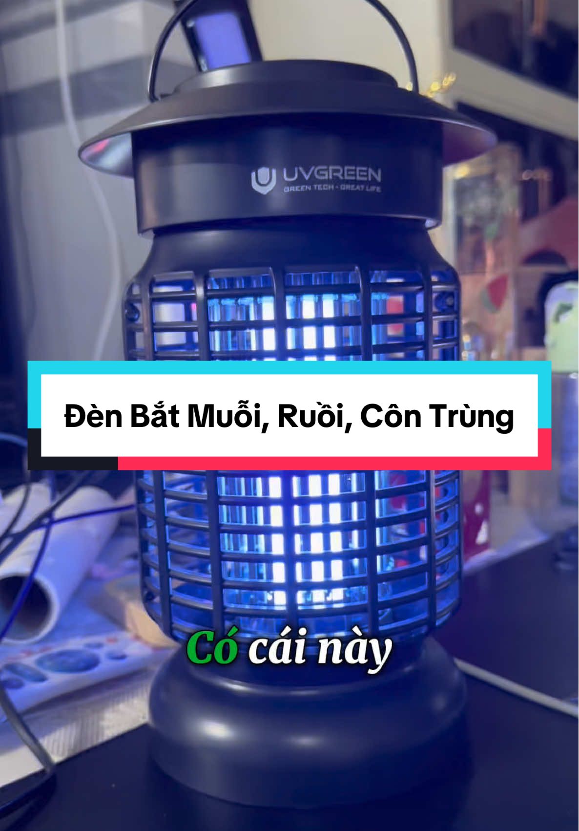 Đèn Bắt Muỗi, Ruồi, Côn Trùng #uvgreen 