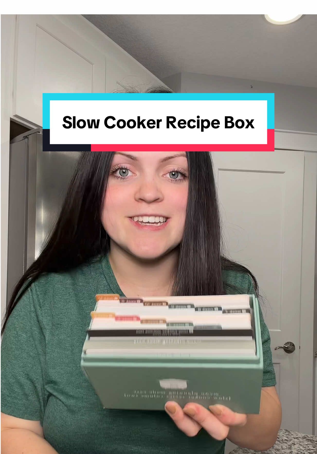 Saving so much time making dinner in the slow cooker and having organized reciepes at my finger tips! #slowcooker #slowcookerrecipe #DinnerIdeas #dinnerrecipe #tiktokshopfalldealsforyou 