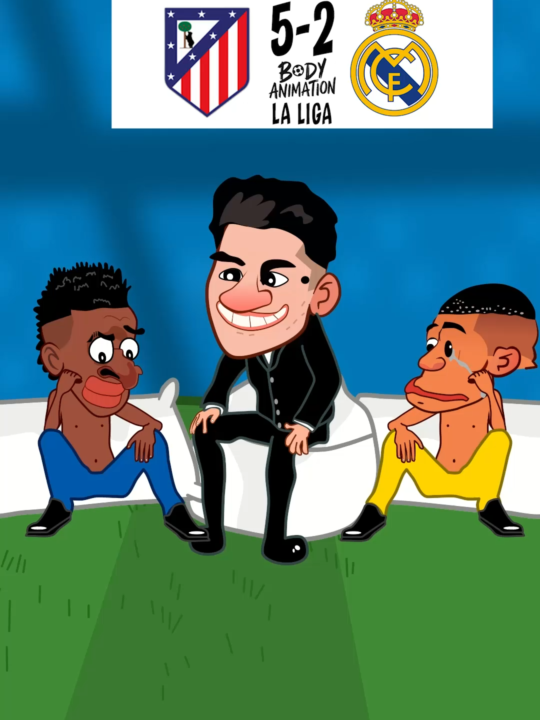 Alvarez learn Real Madrid players how to respect Atletico Madrid 🤣😁. #realmadrid #atleticomadrid