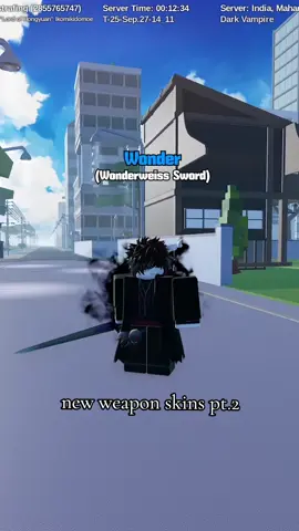 more weapon skins in type soul part 2... | #typesoul #robloxanime #robloxfyp #roblox #bleach 
