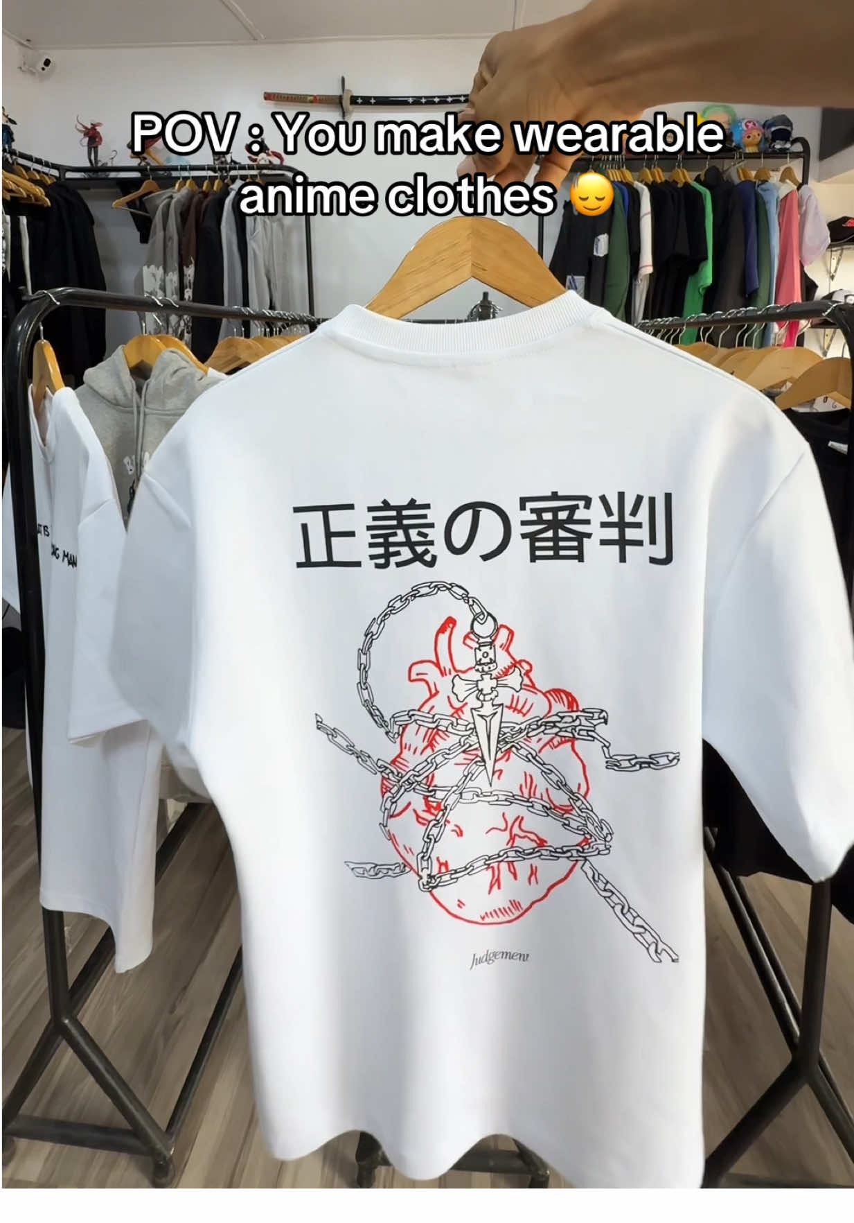 And they are affordable! link in bio to shop🫶❤️ #animeclothings #animemerch #shirts #fyp #viral 