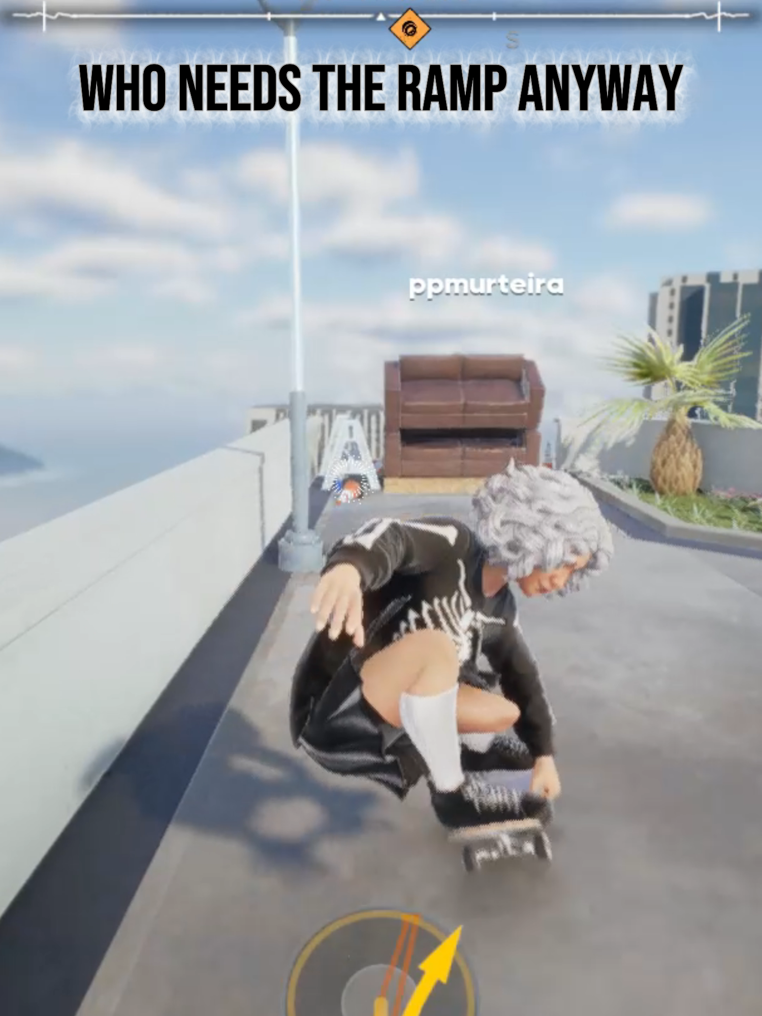 Clean Entry? #skate #Skateboarding #skatelife #skate4 #skateclips #viral #foryou #trendingtiktok #skateglitch #fyp