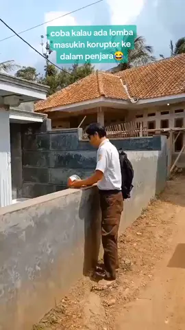 coba kalau ada lomba masukin koruptor ke dalam penjara😂 #komedi #hiburan #lucu #ngakak #koruptor 