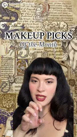 Monthly Makeup Picks 🖤 @Unearthly Cosmetics @Rituel de Fille @meltcosmetics #gothic #darkaesthetic #makeup #beauty #greenscreen 