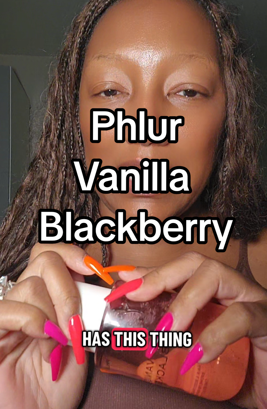 My Love Story with @Phlur Fragrances Vanilla Blackberry, Vanilla Skin & Heavy Cream Hair & Body Fragrance Mists 🤌🏾✨️ #PHLURfragrance #fragrances #fragranceoftheday #moments #memories 