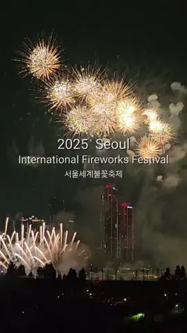 Seoul International Fireworks Festival🎆 ソウルの秋の風物詩、 「ソウル世界花火祭り 2025」 に行ってきました🎆  Hanwhaグループが主催花火祭りで、 今年は、韓国、イタリア、カナダの3カ国が参加。 スカイスイート漢江ブリッジという ホテルのお部屋から見ました👀 ホテルもとっても素敵だったので、 また別のリールでご紹介します🖐 ~ソウル世界花火祭り2025 (서울세계불꽃축제)~  2025年09月27日(土) 時間:19:30～21:00 公式サイト:https://www.hanwhafireworks.com/ (韓国語/英語) #skysuite#seoul_international_fireworks_festival#visitseoul #서울세계불꽃축제#hangang 