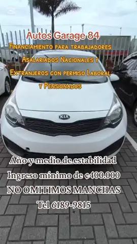 #permisolaboral #extanjeros #vehiculosfinanciados #kia #pensionados  Tel 61899815 Contamos con entrega a domicilio y nos acomodamos a su presupuesto.