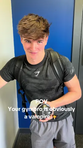 Could you even tell bro ? 🧛 #gym #vampire #gymbro #relatable #sinners 