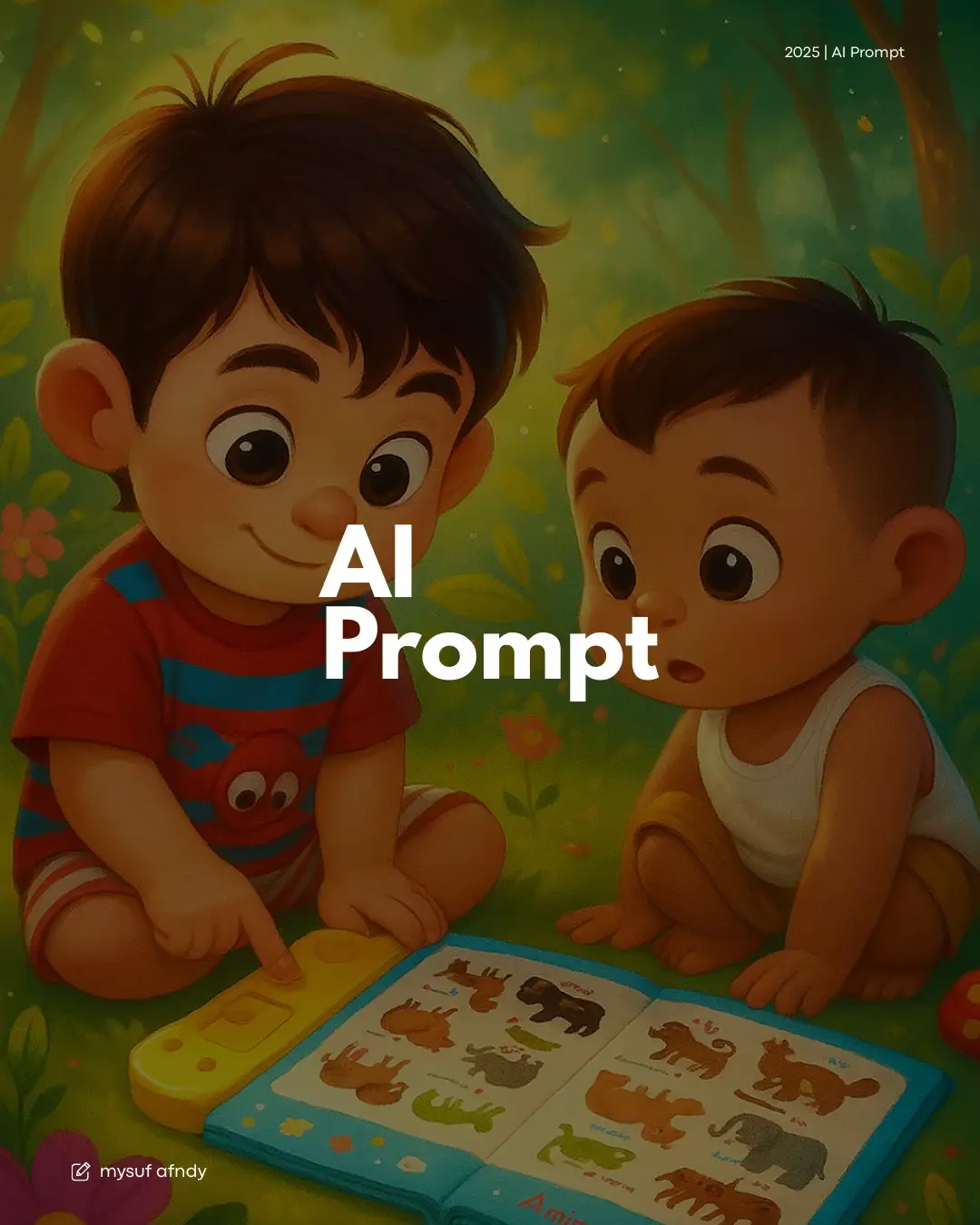 cukup pakai prompt ini foto kamu langsung berubah jadi ilustrasi lucu ala buku anak. Cocok buat cerita personal, hadiah, atau bahkan konten jualan yang lebih menarik. Prompt terbaru sudah di-update di aplikasi Notion untuk kamu yang sudah punya link aksesnya. Yang belum punya Link nya ada di bio ya teman”🙏