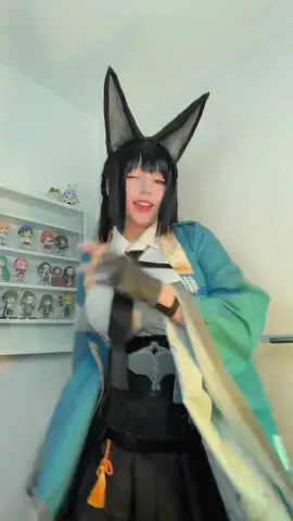 I love foxes #miyabicosplay #zenlesszonezerocosplay #hoshimimiyabi #cosplay 