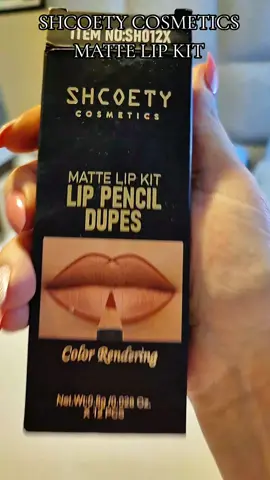 12 Color Matte Lip Liner Kit.  Great stocking stuffer at Christmas. #lipliner #liner #lip #oqqwithyou #AutumnLiving 