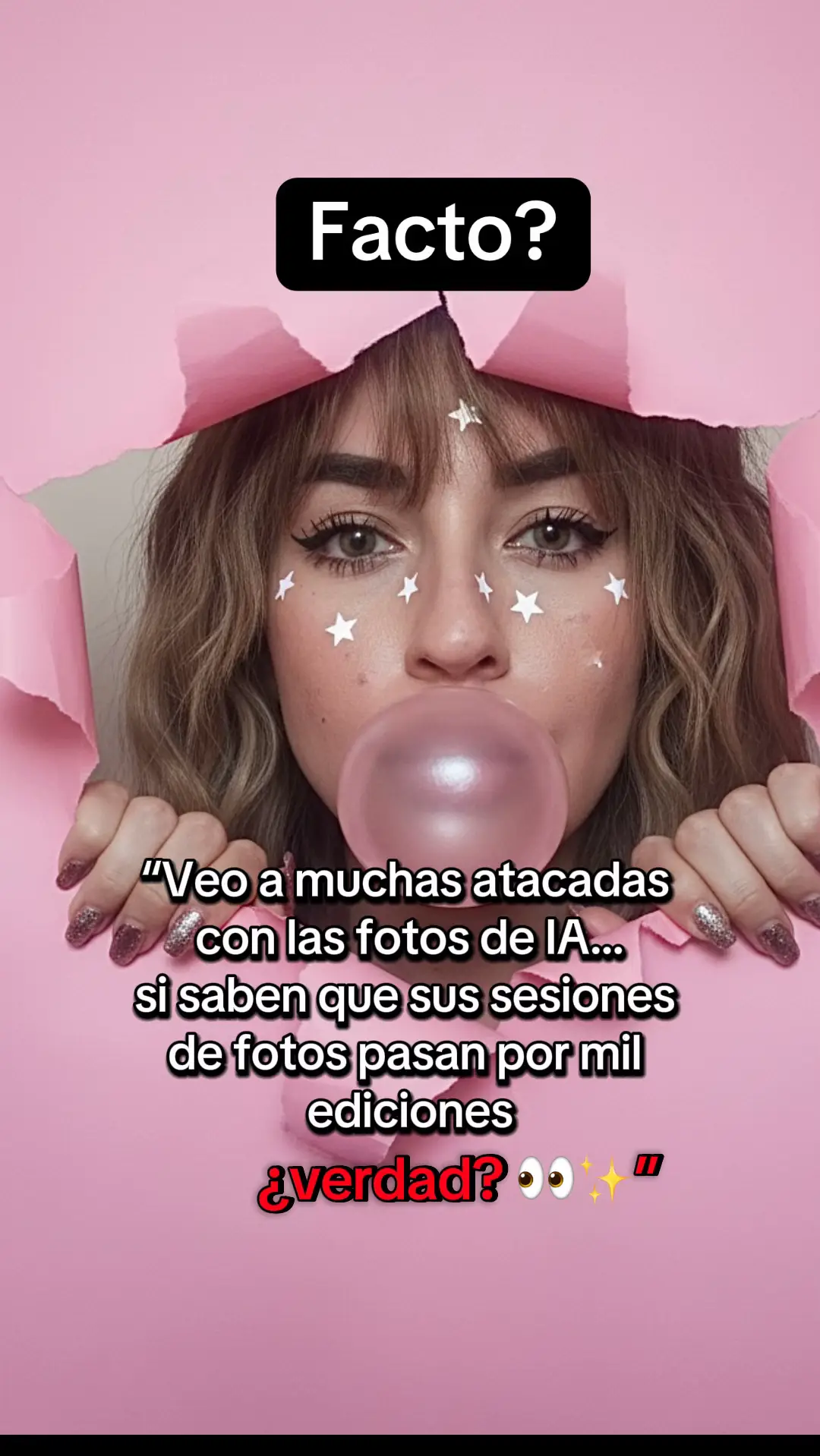 Critican la IA… pero bien que editan todo con filtros, Photoshop y mil retoques 🤭 Tranquis, no es la foto, es la inseguridad. 😉” #IA #gemini #photoedit #paratiiiiiiiiiiiiiiiiiiiiiiiiiiiiiii #fyppppppppppppppppppppppp 